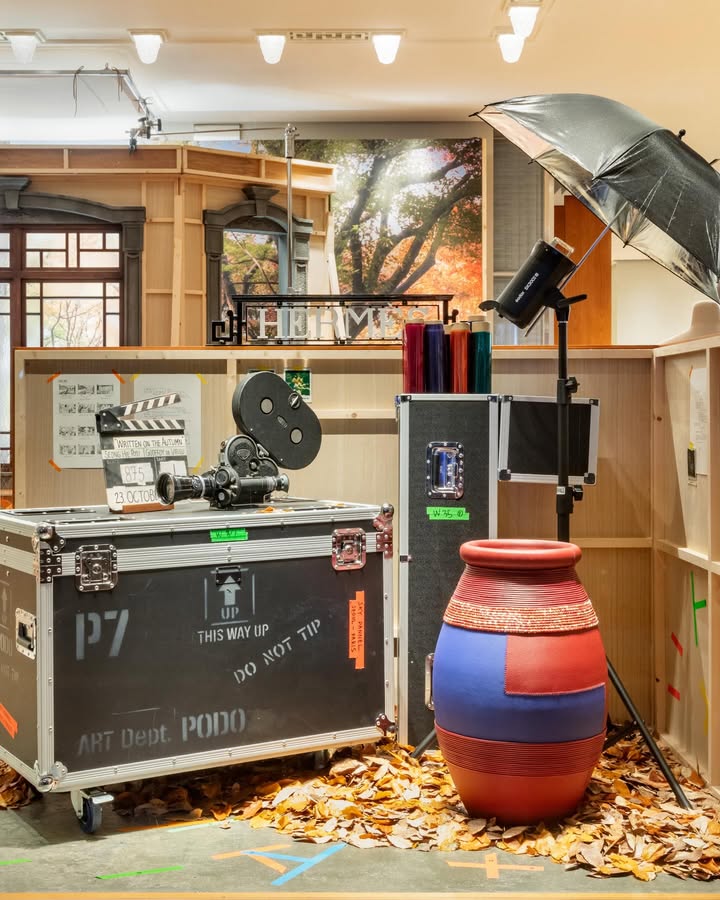 May be an image of display case