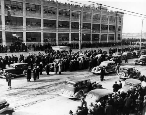 May be an image of standing, limousine and text