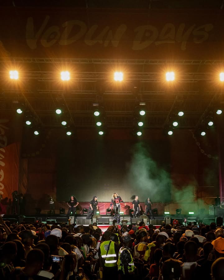 May be an image of one or more people, crowd, concert and text