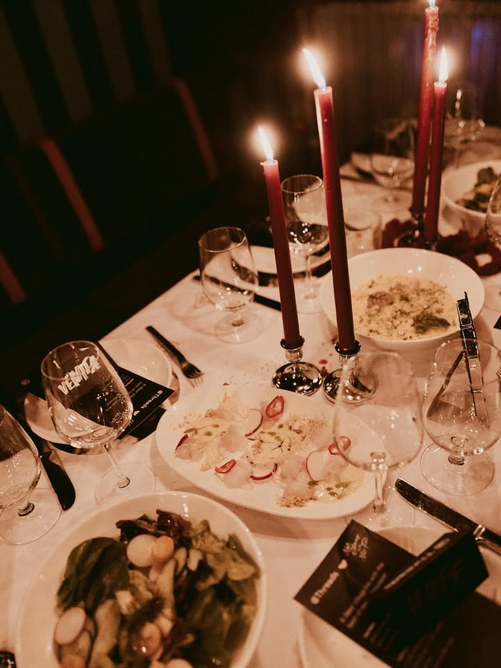 May be an image of candle holder, candle and text