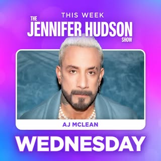 May be an image of magazine and text that says 'THE THIS WEEK JENNIFER HUDSON SHOW AJ MCLEAN WEDNESDAY'