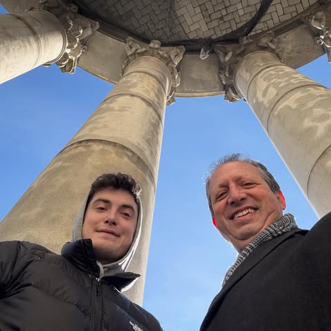 May be an image of the Pantheon, the Aqueduct of Segovia and text