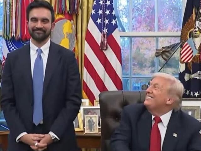 May be an image of the Oval Office and text