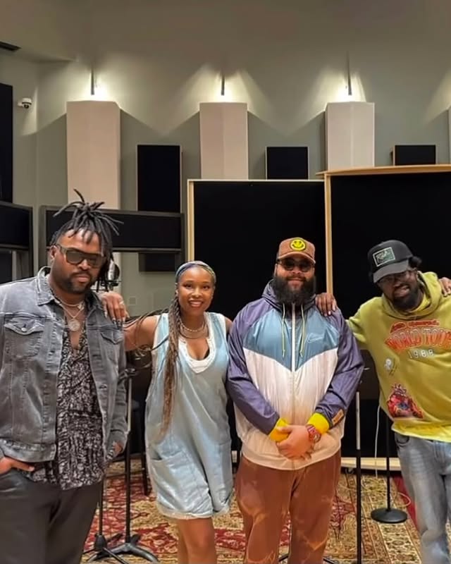 May be an image of standing and text