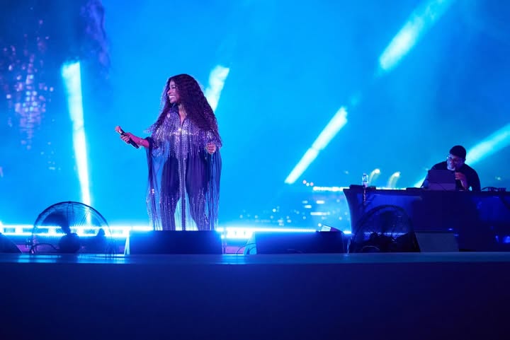 May be an image of concert and text