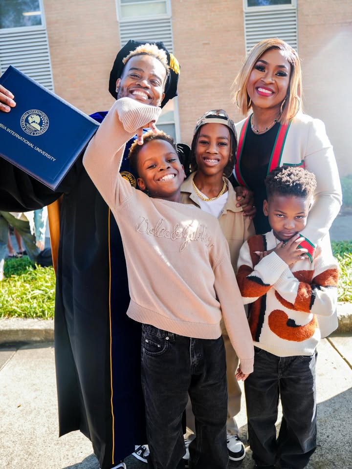 May be an image of child, smiling and text