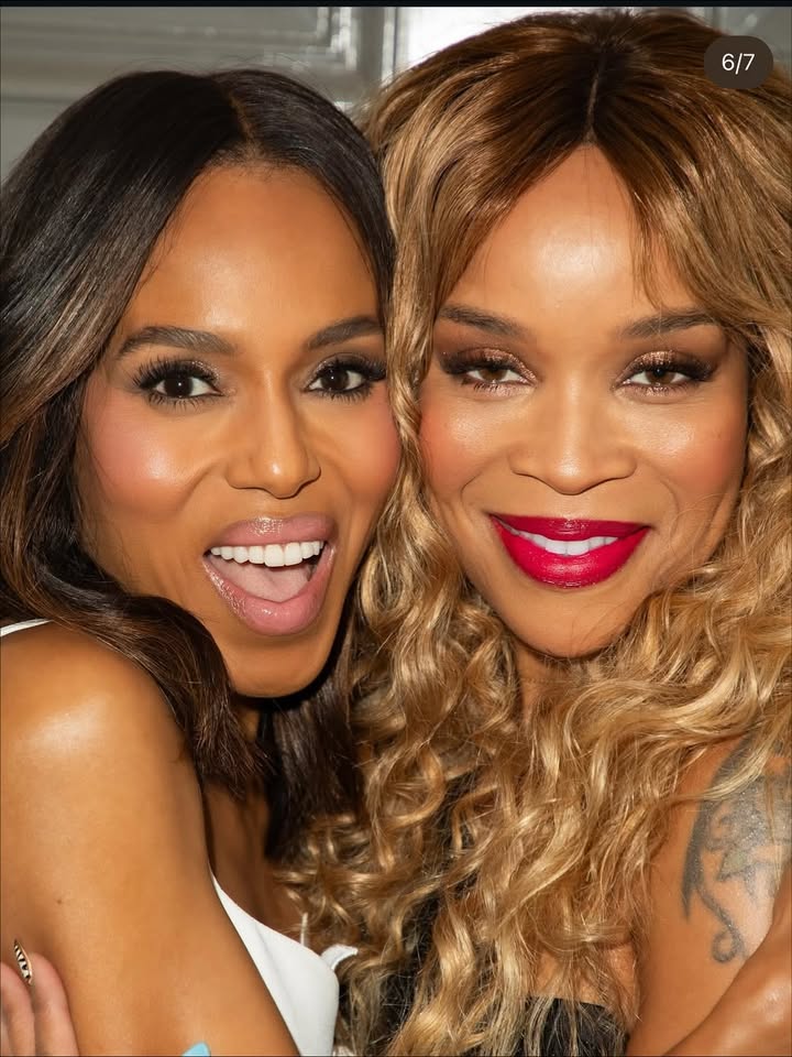 May be an image of one or more people and makeup