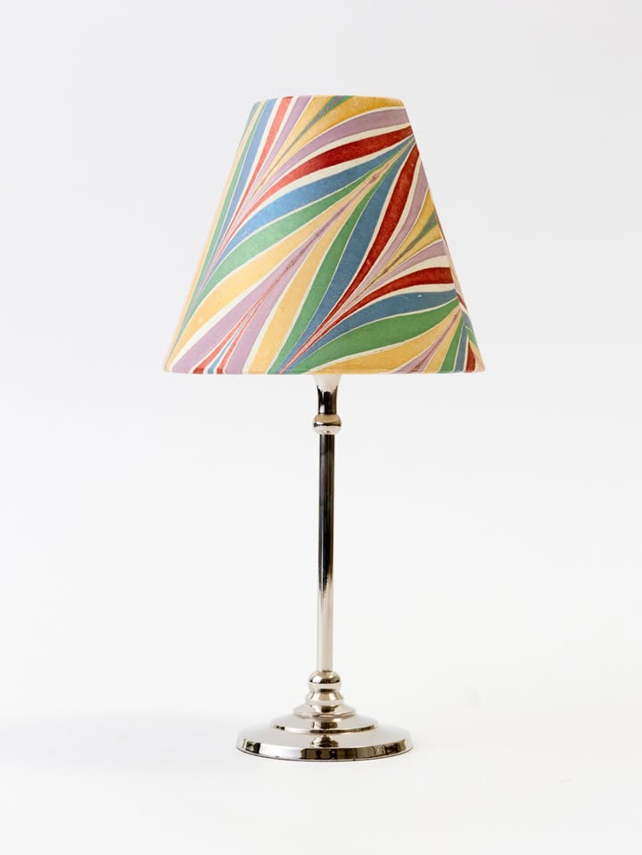 May be an image of lighting, lamp, lamp shade and text