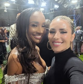 May be a selfie of one or more people and makeup